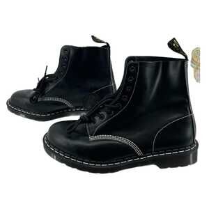 Dr. Martens Black Leather Ankle Boots | Size 13